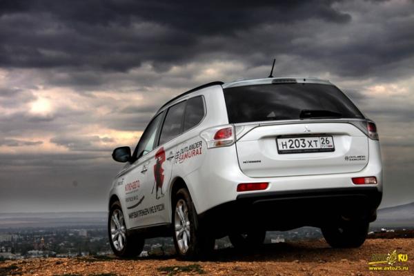 Путь воина: тест-драйв Mitsubishi Outlander Samurai